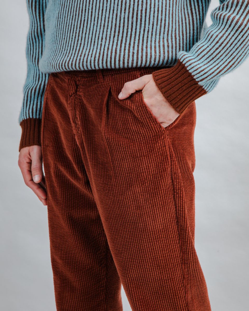 Brava Corduroy Copper Chino