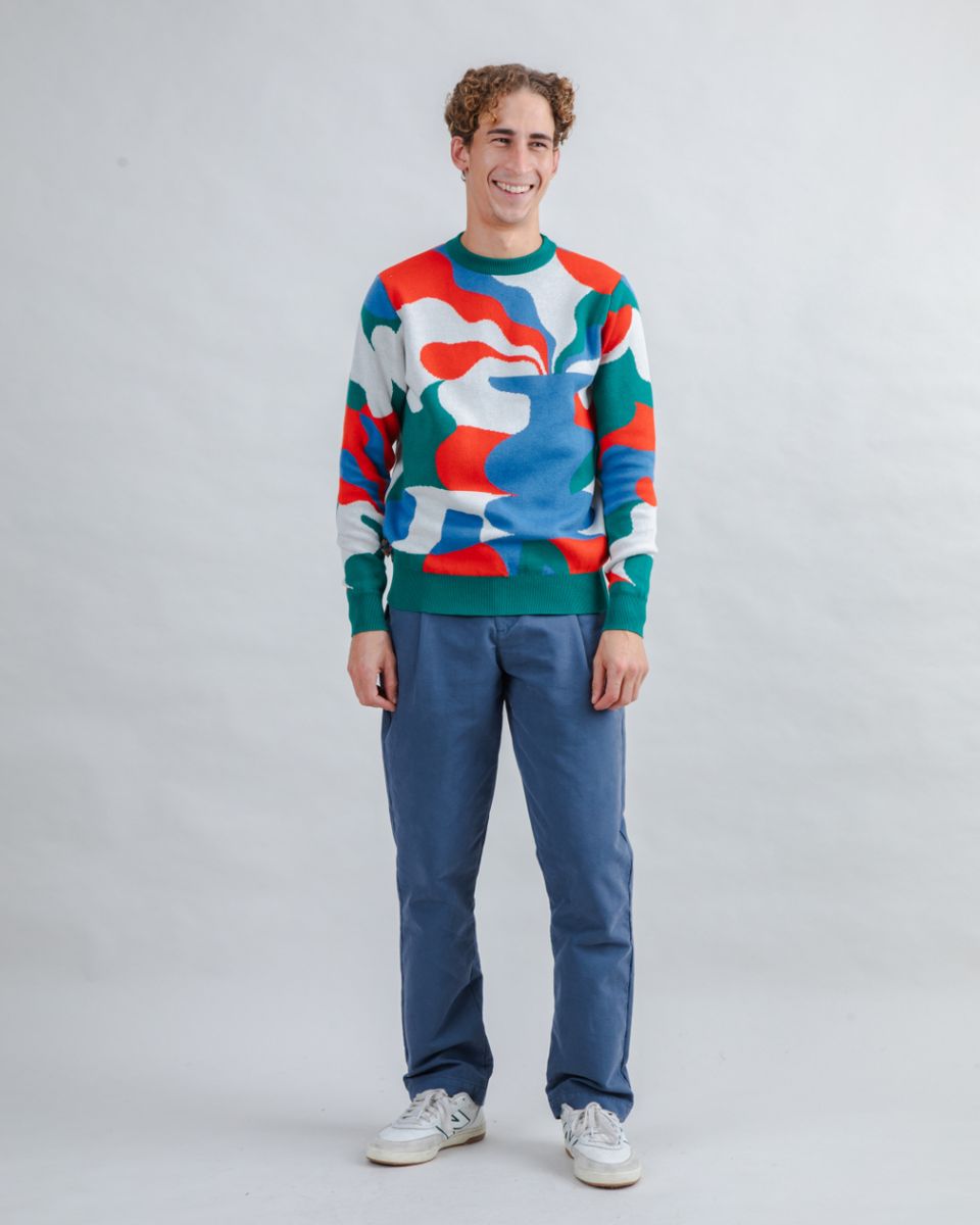 Brava Sobremesa Jacquard Sweater