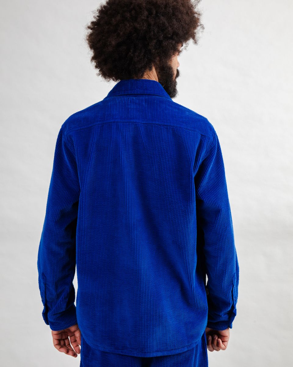 Brava Corduroy Overshirt Klein Blue
