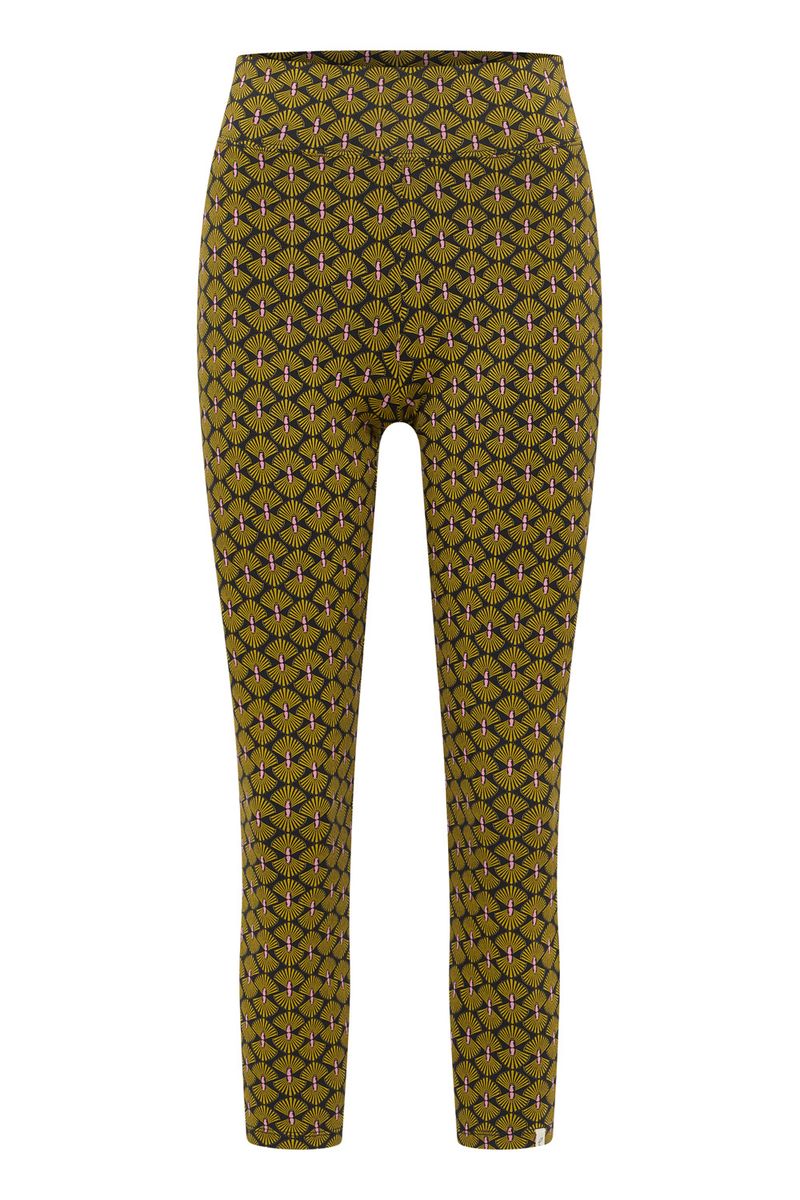NAJARAA Fan Print Leggings
