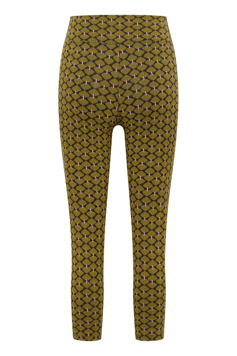 NAJARAA Fan Print Leggings